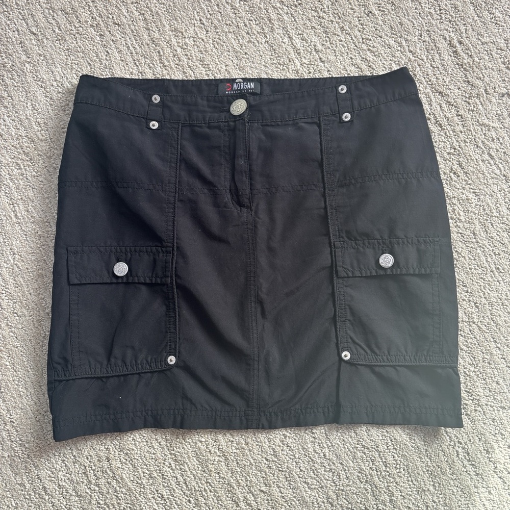 Morgan de you 90s black mini skirt
